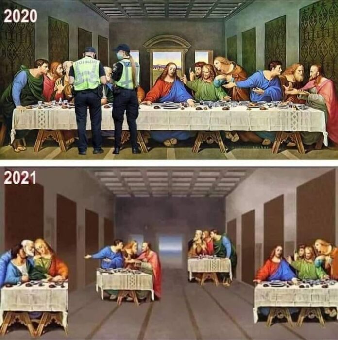 Тайната вечеря ама друг път
