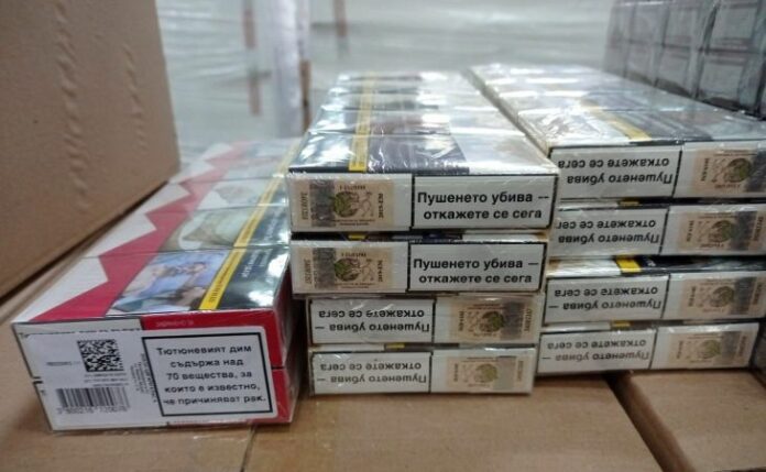 Задържаните цигари