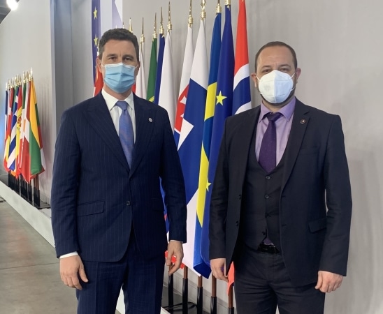 Барна Танчок и Борислав Сандов