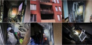 Изгорелият апартамент в Бургас