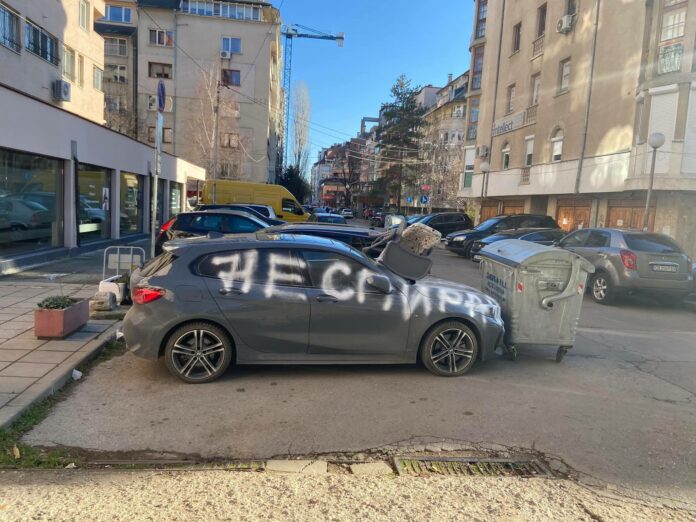Неправилно паркиране в София