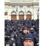 Полиция охранява Народното събрание