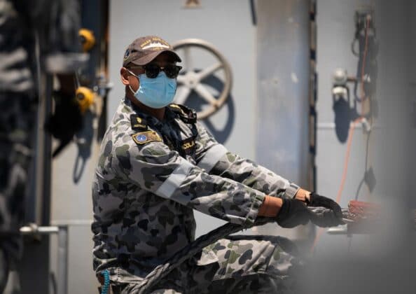 Помощ за Тонга от Австралия