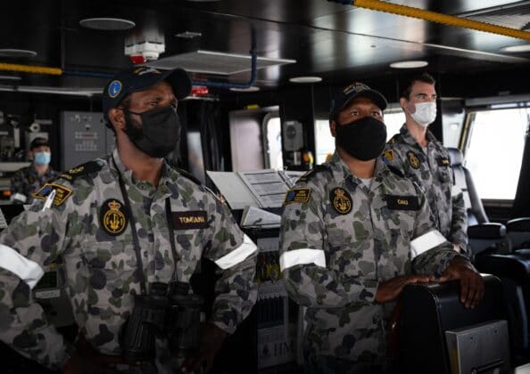 Помощ за Тонга от Австралия