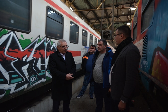 Посещение на вагонно депо