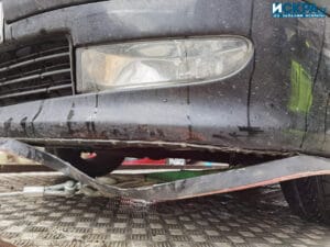 Потрошен автомобил