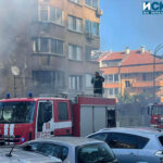 Пожар в къща в Бургас