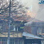 Пожар в къща в Бургас