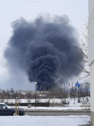 Пожар в столичния квартал "Дружба"