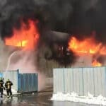 Пожар в столичния квартал "Дружба"