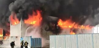 Пожар в столичния квартал "Дружба"