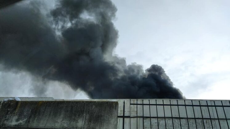 Пожар в столичния квартал "Дружба"