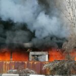 Пожар в столичния квартал "Дружба"