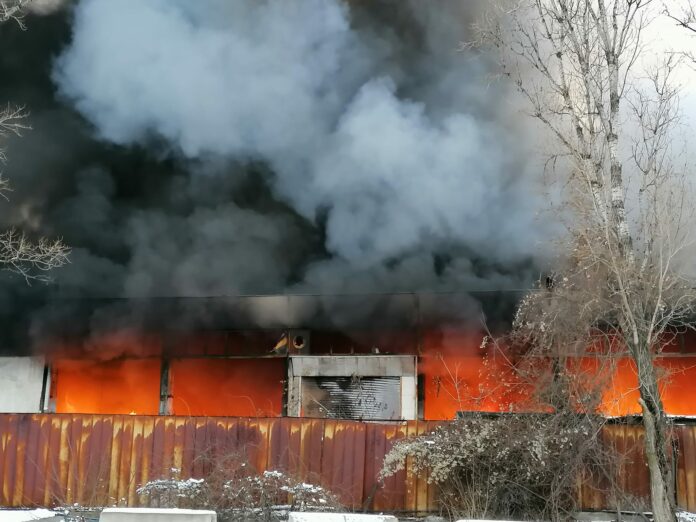 Пожар в столичния квартал 