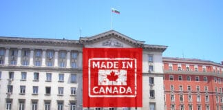 Произведено в Канада