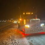 Протест на шофьори на камиони в Канада