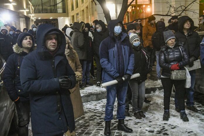 Протест пред "БНТ"