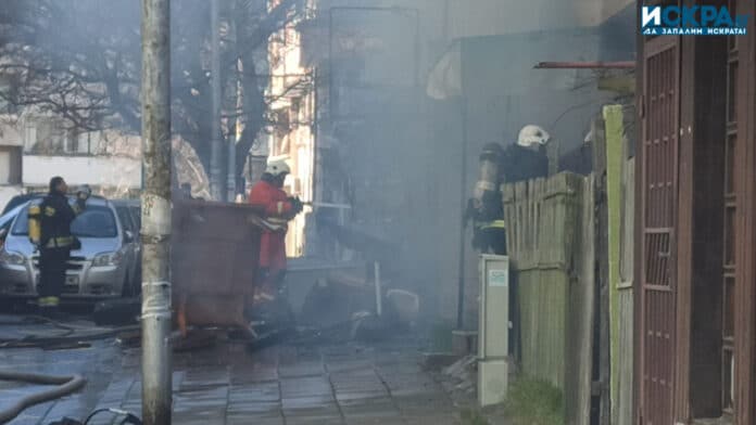 Пожар в Бургас