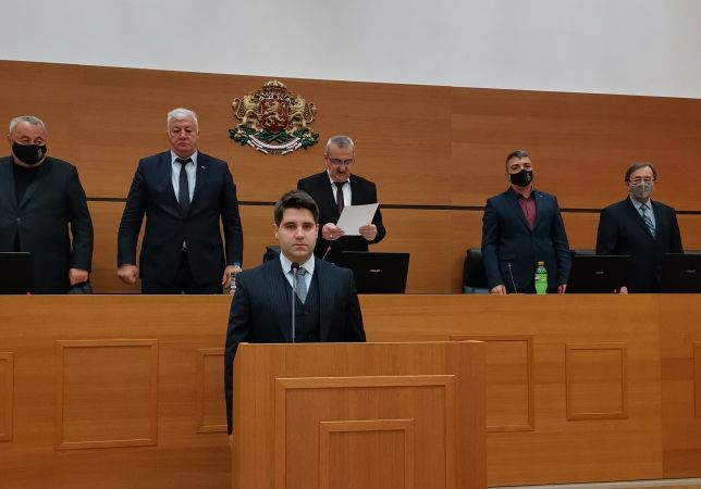 Владимир Славенски (най отпред)