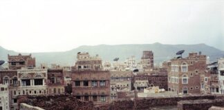 Разрушения в Йемен