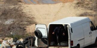 Нерегламентирано сметище на отбивката за местност "Рупите"