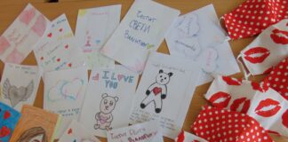 Картички, изготвени от деца