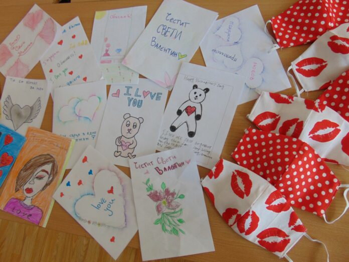 Картички, изготвени от деца