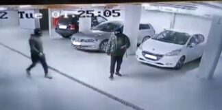 Крадци от паркинг в София