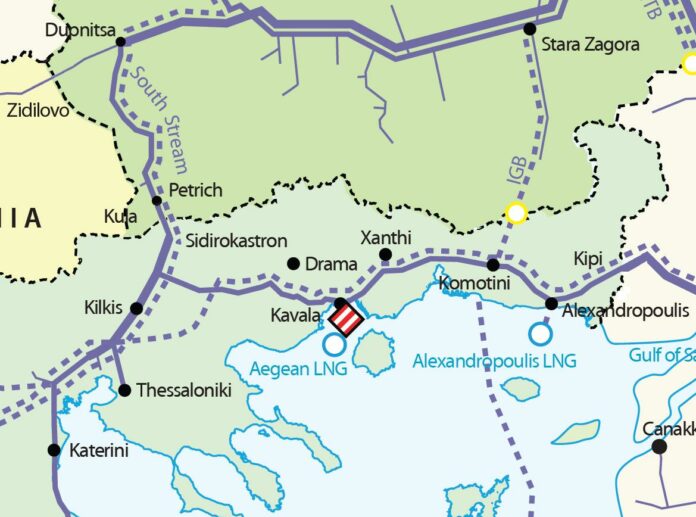 Междусистемната газова връзка Гърция – България