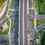 Надлез, кръстовище, кръгово