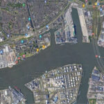 План на пристанище Ротердам