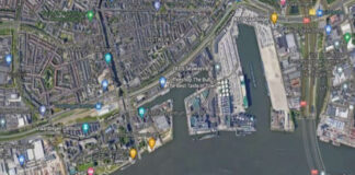 План на пристанище Ротердам