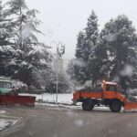 Почистване на пътищата във Велико Търново