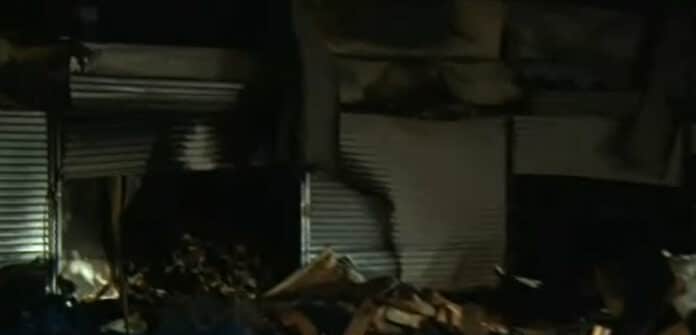 Пожар на борсата в село Кърналово