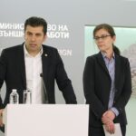 Премиер Кирил Петков и министър Теодора Генчовска