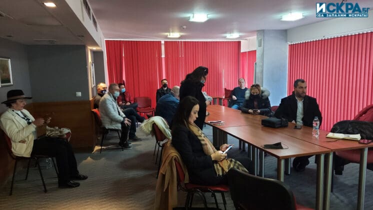 Пресконференция на Димитър Найденов