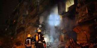 Разрушения в Киев