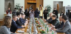 Среща на Кирил Петков с Ана Бърнабич