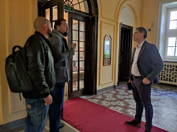 Пламен Янев и представители на баскетболните клубове