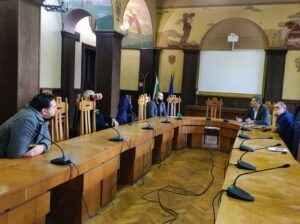 Пламен Янев и представители на баскетболните клубове