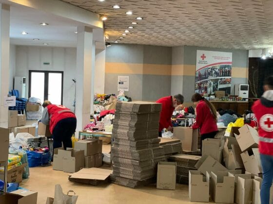 Хуманитарна помощ от БЧК