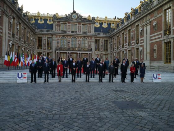 Европейски лидери във Версай