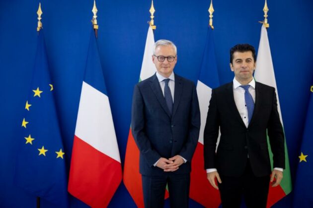 Бруно льо Мер и Кирил Петков