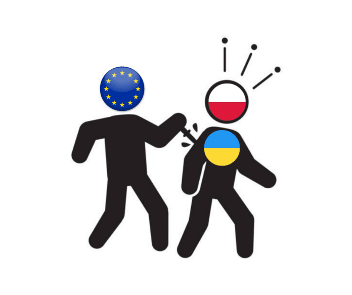 Европа забива нож в гърба на Полша и Украйна