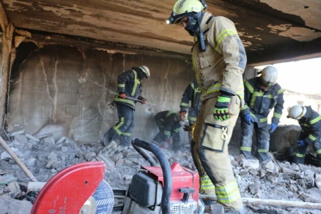 Разрушения в Харковска област