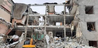 Разрушения в Харковска област