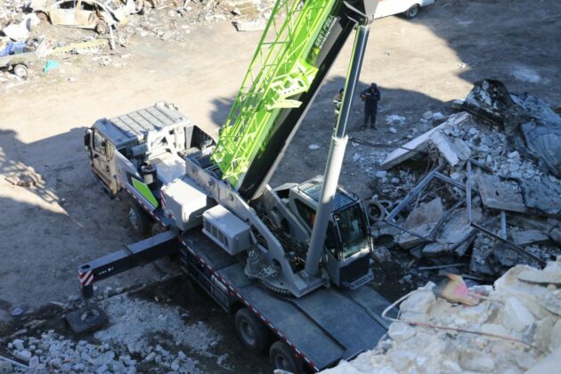 Разрушения в Харковска област