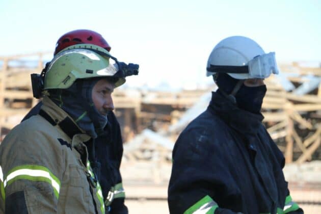 Разрушения в Харковска област