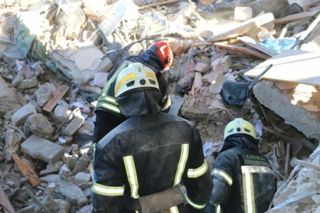 Разрушения в Харковска област