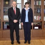 Иван Гешев и Лаура Кьовеши